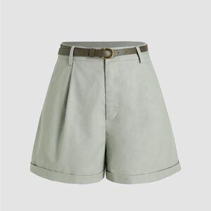 Women's Green Shorts